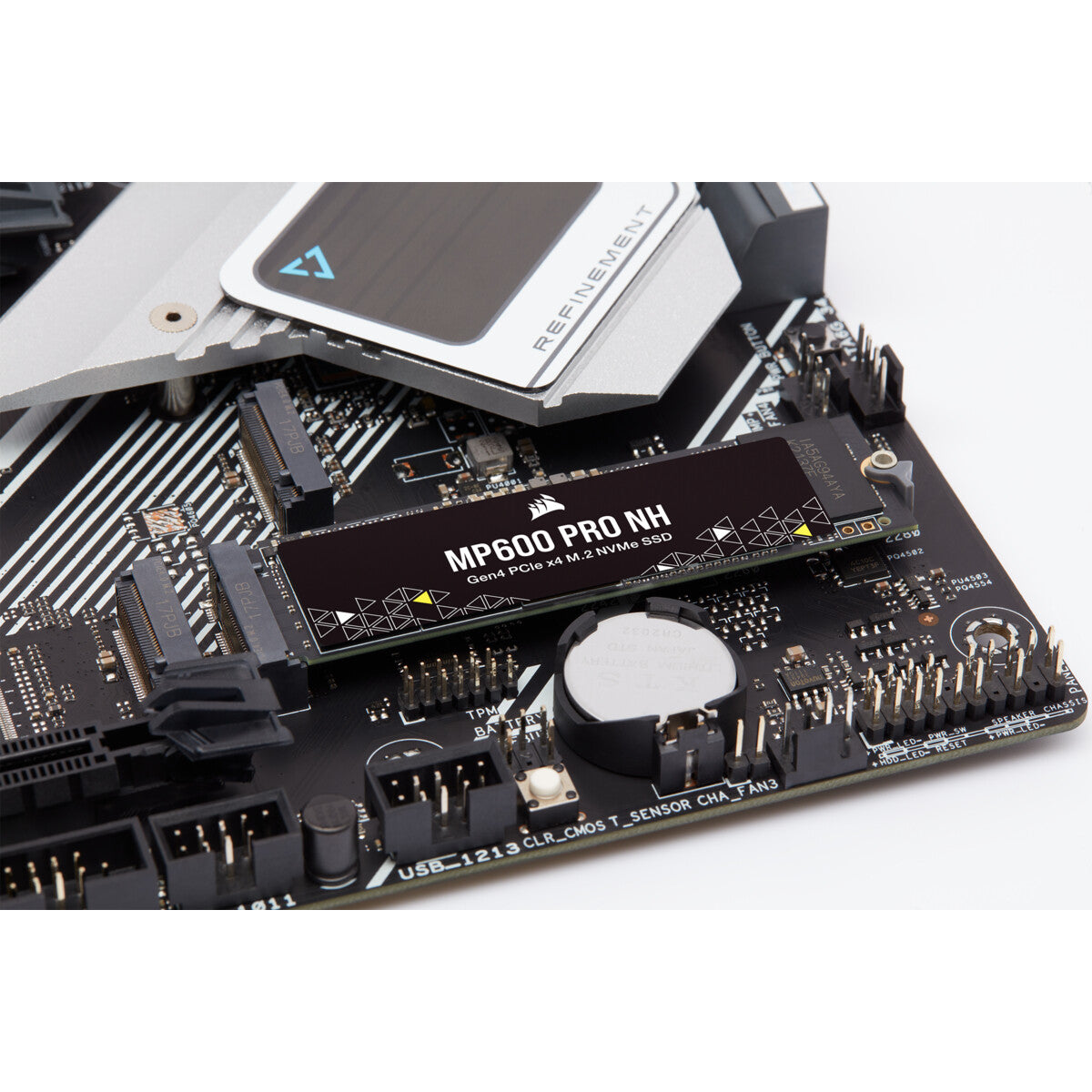 Corsair MP600 PRO NH - PCI Express 4.0 3D TLC NAND NVMe M.2 SSD - 2 TB