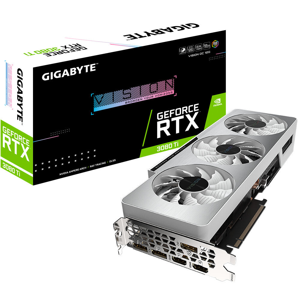 GIGABYTE VISION OC - NVIDIA 12 GB GDDR6X GeForce RTX 3080 Ti graphics card