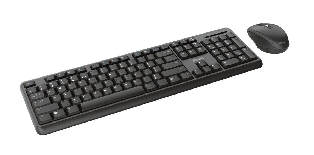 Trust ODY keyboard Mouse included RF Wireless QWERTY UK English Black