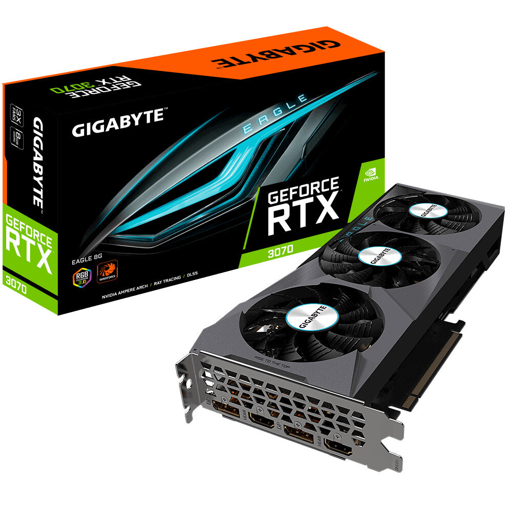 GIGABYTE EAGLE - NVIDIA 8 GB GDDR6 GeForce RTX 3070 graphics card