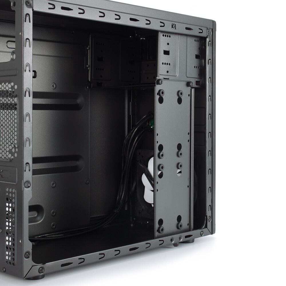 Fractal Design Core 1100 - MicroATX Mini Tower Case in Black