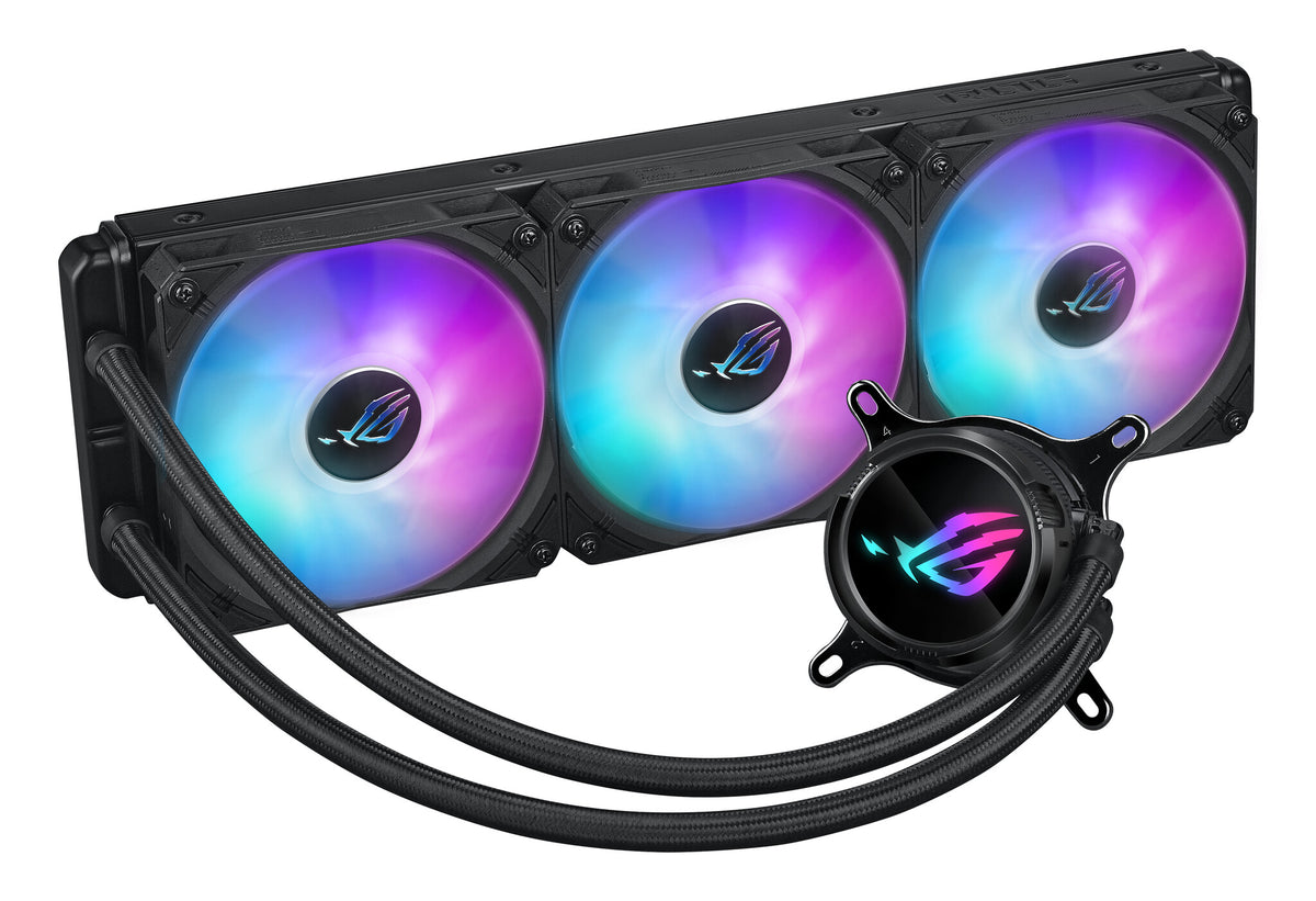 ASUS ROG Strix LC III 360 ARGB - Liquid Processor Cooler in Black - 360mm