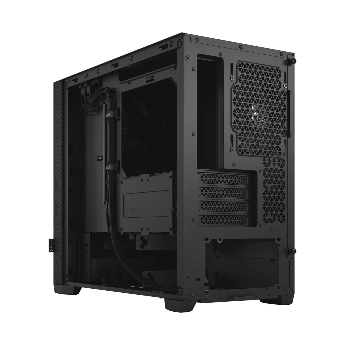 Fractal Design Pop Mini Silent - MicroATX Mid Tower Case in Black