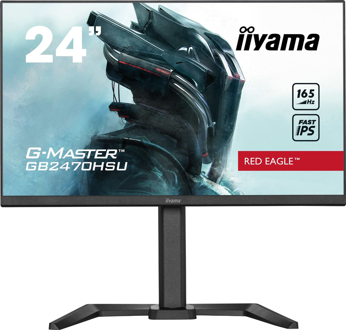 iiyama G-MASTER GB2470HSU-B5 LED display 61 cm (24&quot;) 1920 x 1080 pixels Full HD Black