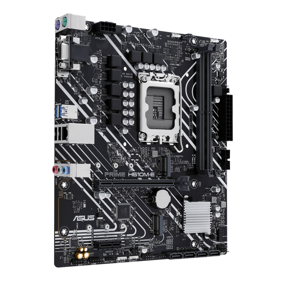 ASUS PRIME H610M-E-CSM micro ATX motherboard - Intel H610 LGA 1700