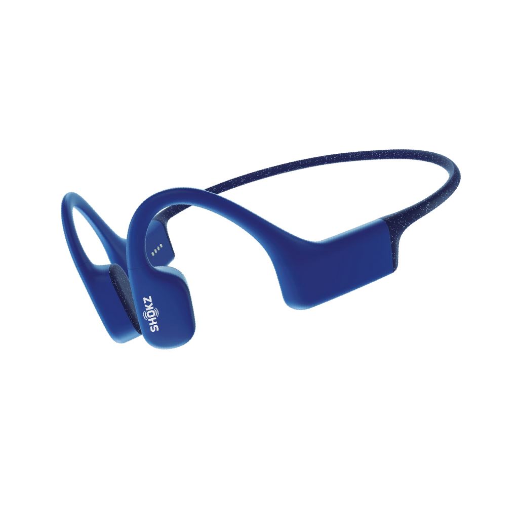 SHOKZ OpenSwim Headphones Wireless Neck-band Music Blue