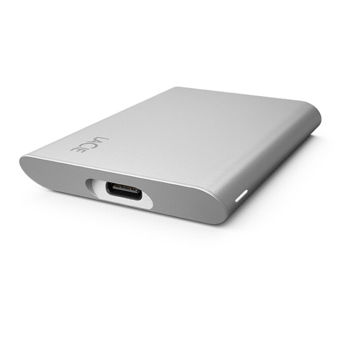 LaCie Portable - USB Type-C External SSD in Silver - 1 TB