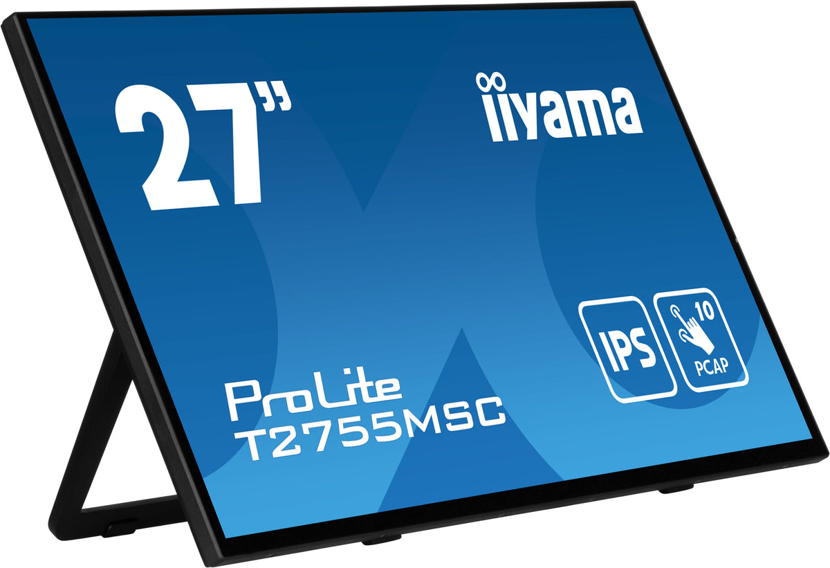 iiyama ProLite T2755MSC-B1 - 68.6 cm (27&quot;) - 1920 x 1080 pixels Full HD LED Touchscreen Tabletop Monitor