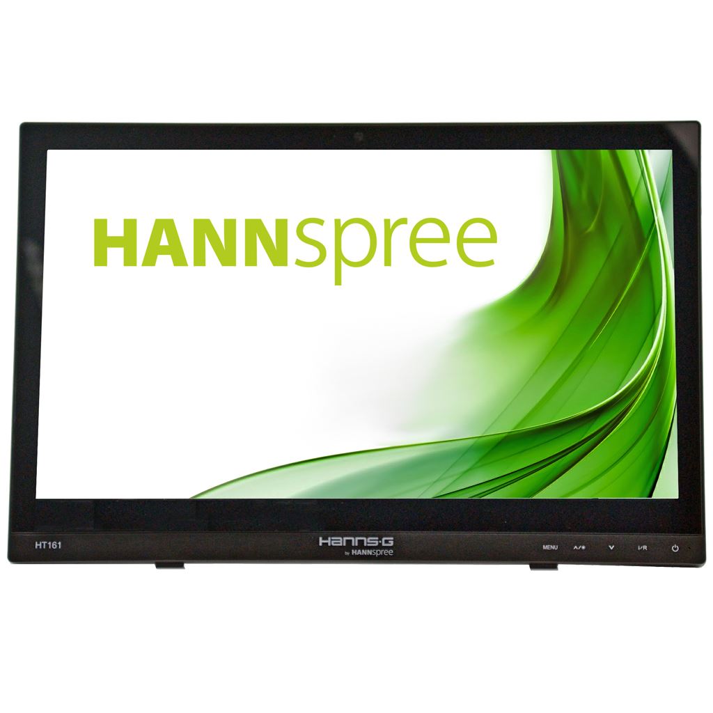 Hannspree HT161HNB Computer Monitor 39.6 cm (15.6&quot;) 1366 x 768 pixels HD LED Touchscreen Tabletop Black