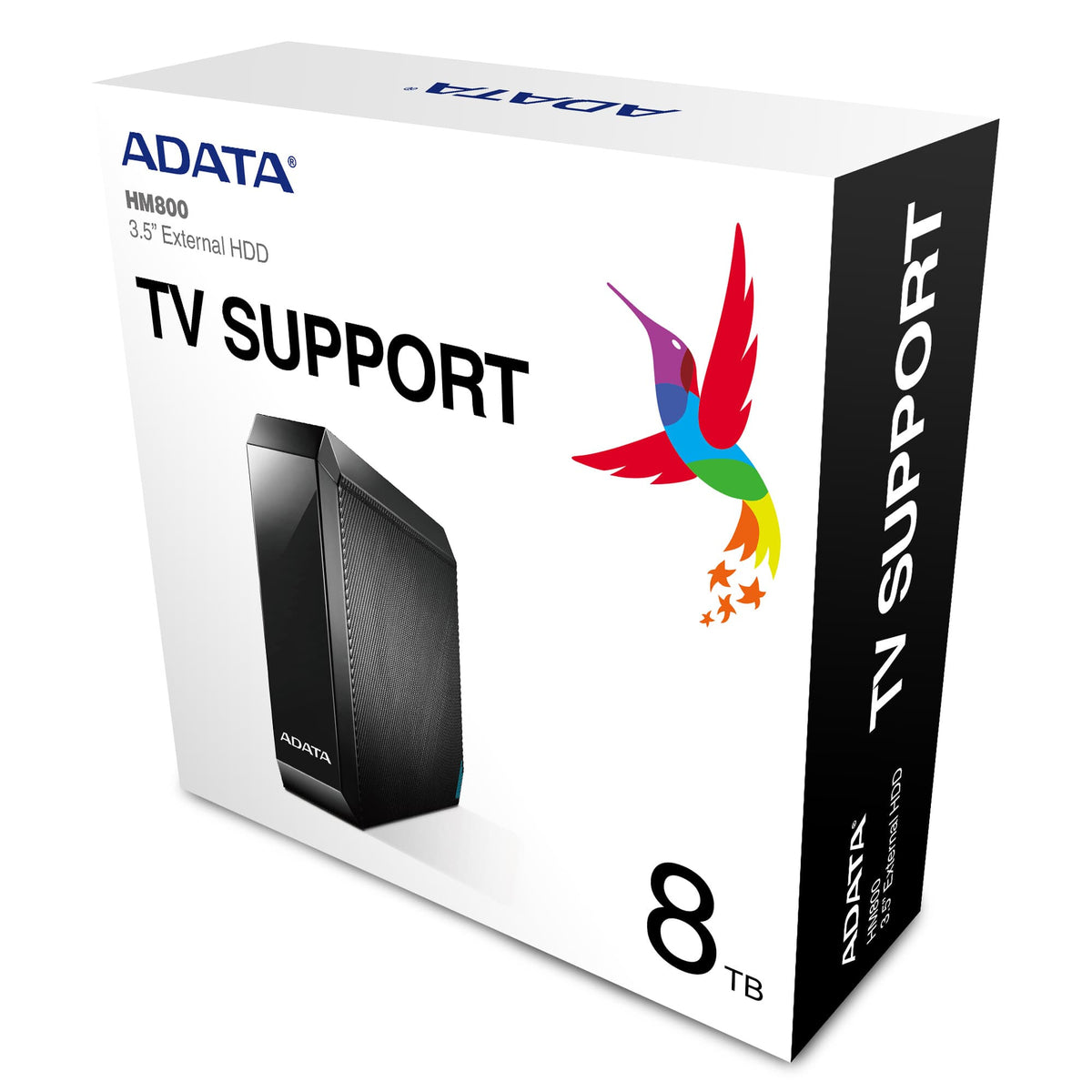 ADATA HM800 - External HDD in Black - 4.1 TB