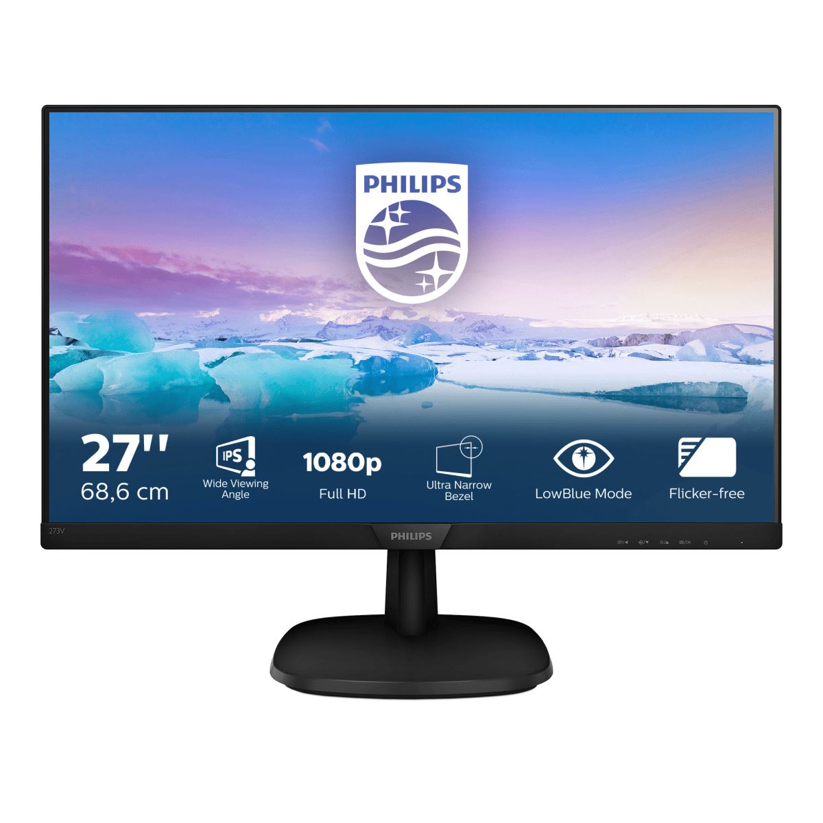 Philips V Line Full HD LCD Monitor 273V7QDSB/00