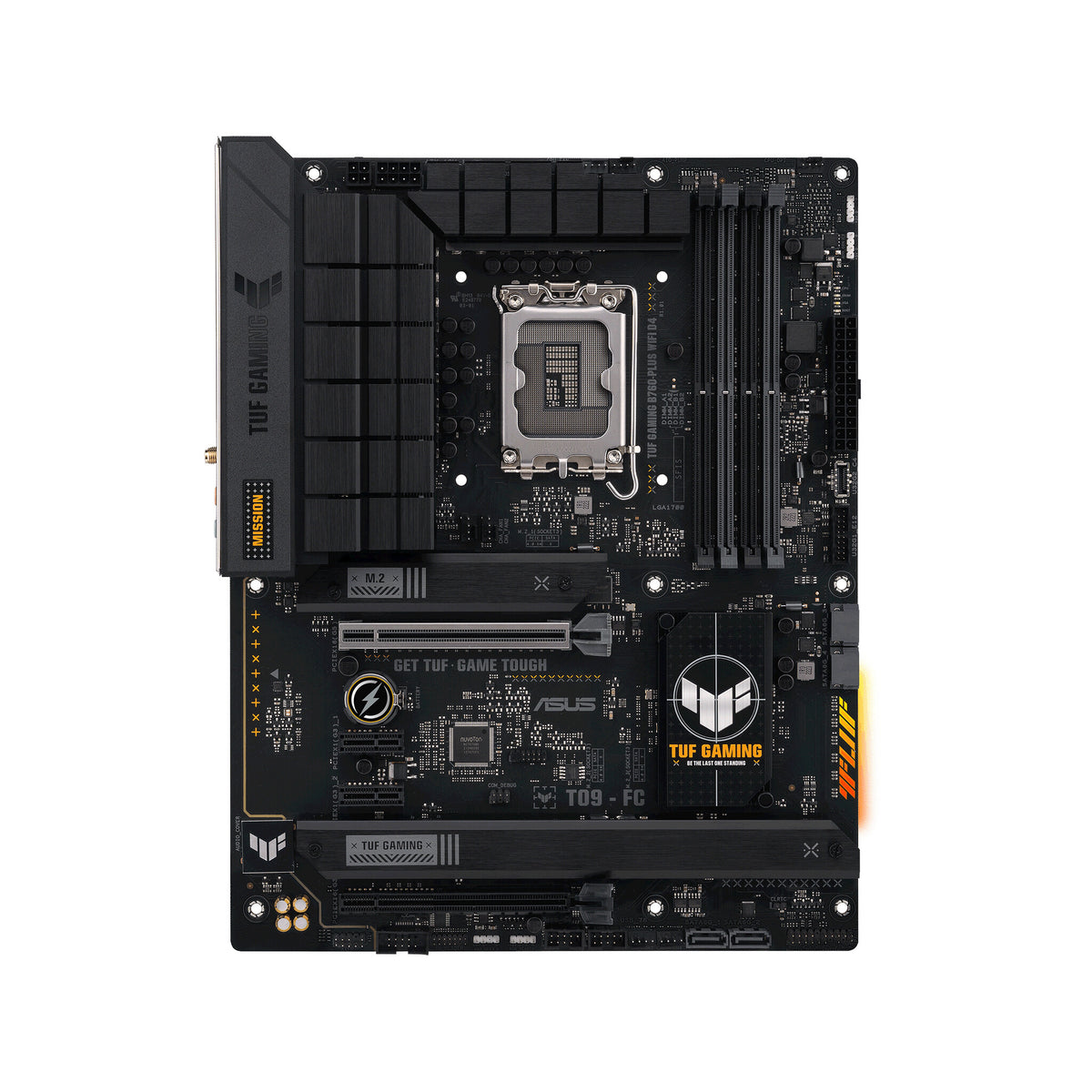 ASUS TUF GAMING B760-PLUS WIFI D4 ATX motherboard - Intel B760 LGA 1700