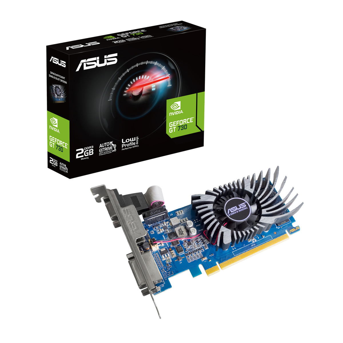 ASUS - NVIDIA 2 GB GDDR3 GeForce GT 730 graphics card