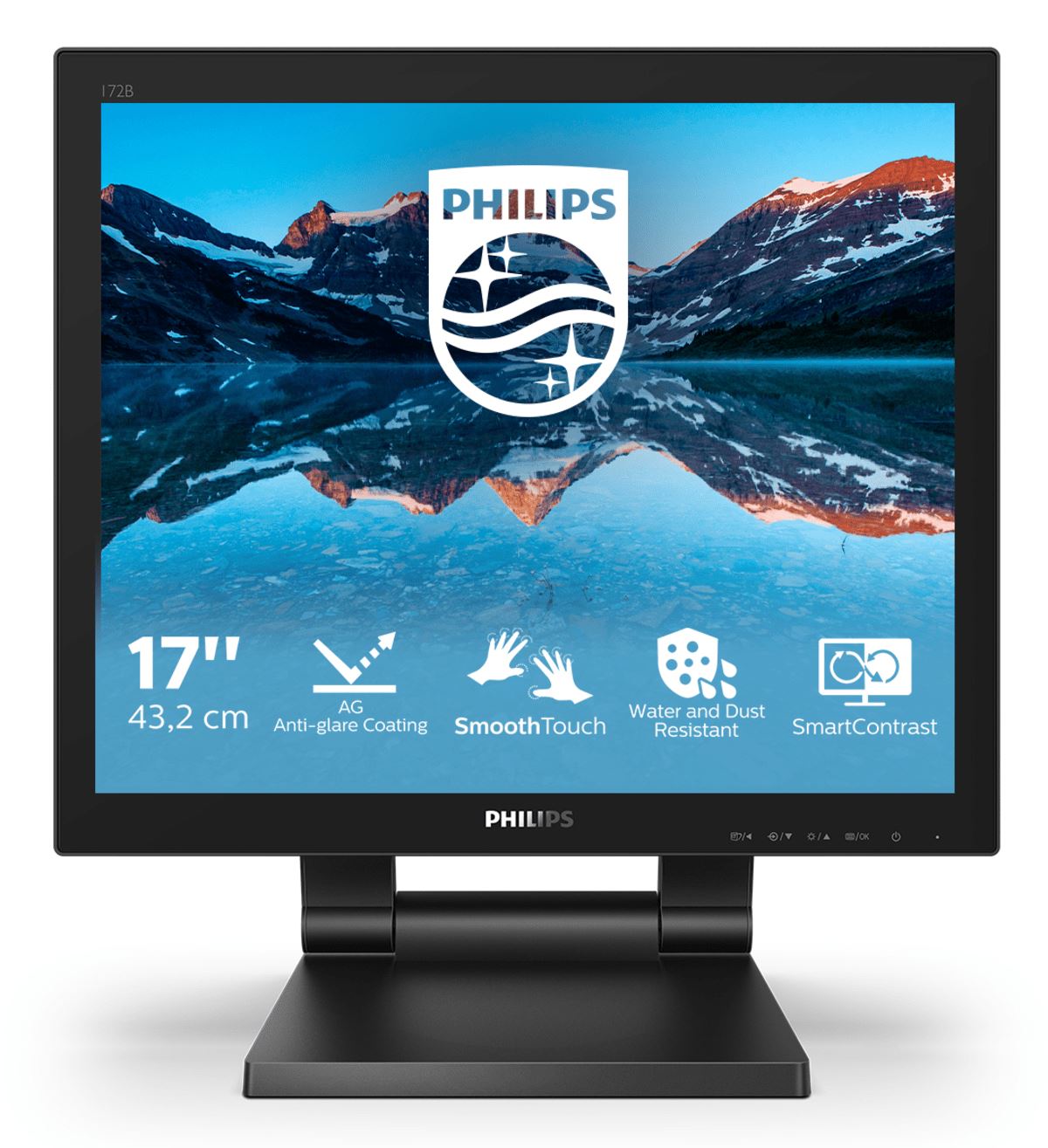 Philips 172B9TL/00 Computer Monitor 43.2 cm (17&quot;) 1280 x 1024 pixels Full HD LCD Touchscreen Black