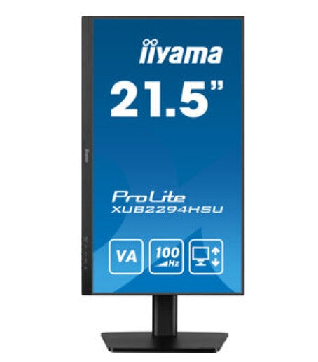 iiyama ProLite XUB2294HSU-B6 - 54.6 cm (21.5&quot;) - 1920 x 1080 pixels FHD LCD Monitor