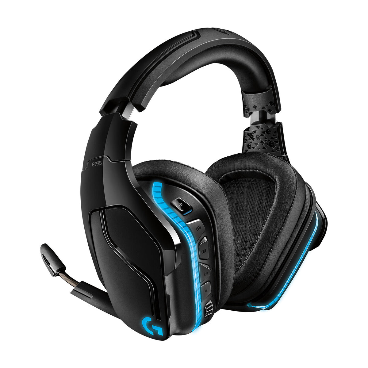 Logitech G - G935 LIGHTSYNC Wireless 7.1 Surround Sound  Gaming Headset in Black