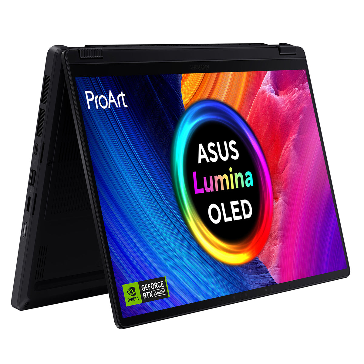 ASUS ProArt PX13 Hybrid (2-in-1) - 33.8 cm (13.3&quot;) - Touchscreen - AMD Ryzen AI 9 HX 370 - 24 GB LPDDR5x-SDRAM - 1 TB SSD - NVIDIA GeForce RTX 4060 - Wi-Fi 7 - Windows 11 Home - Black