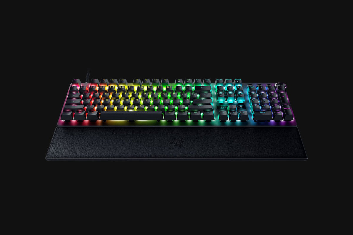 Razer Huntsman V3 Pro - USB Wired RGB Optical Gaming Keyboard in Black (QWERTY UK)