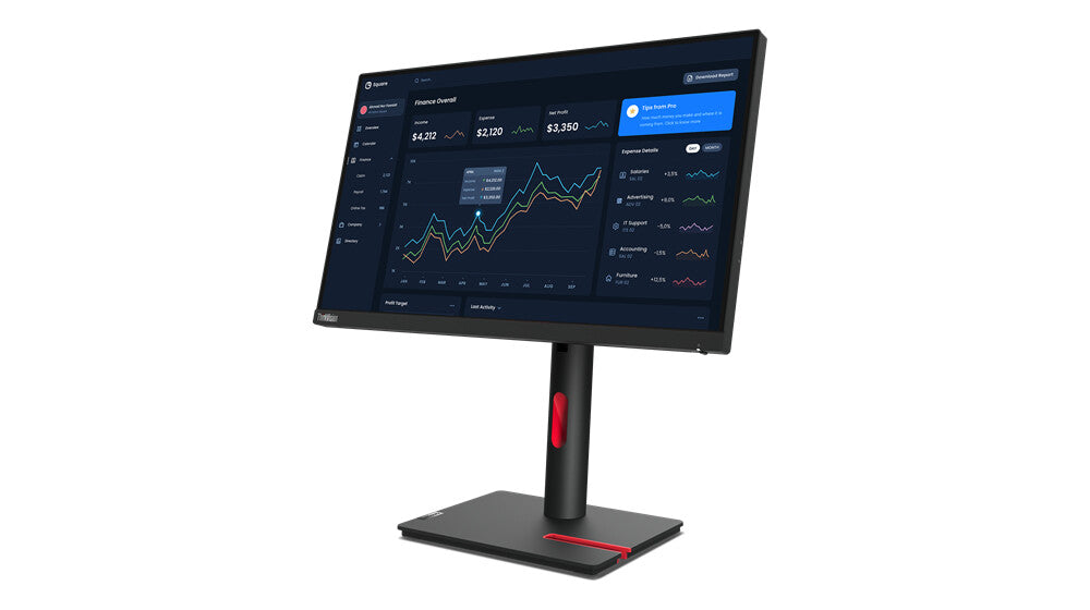 Lenovo ThinkVision T23i-30 - 58.4 cm (23&quot;) - 1920 x 1080 pixels Full HD Monitor