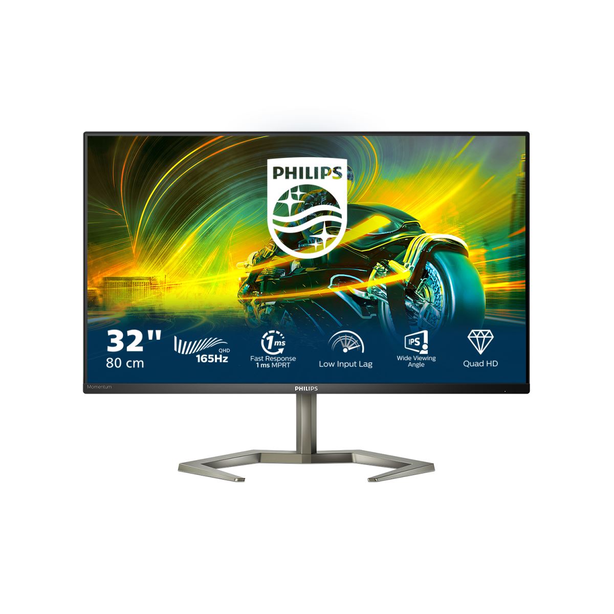 Philips Momentum 32M1N5500VS/00 LED display 80 cm (31.5&quot;) 2560 x 1440 pixels Quad HD Black Monitor