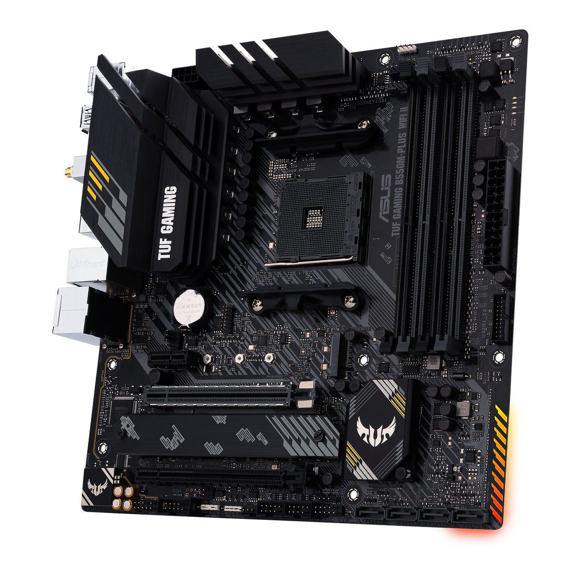 ASUS TUF GAMING B550M-PLUS WIFI II micro ATX motherboard - AMD B550 Socket AM4