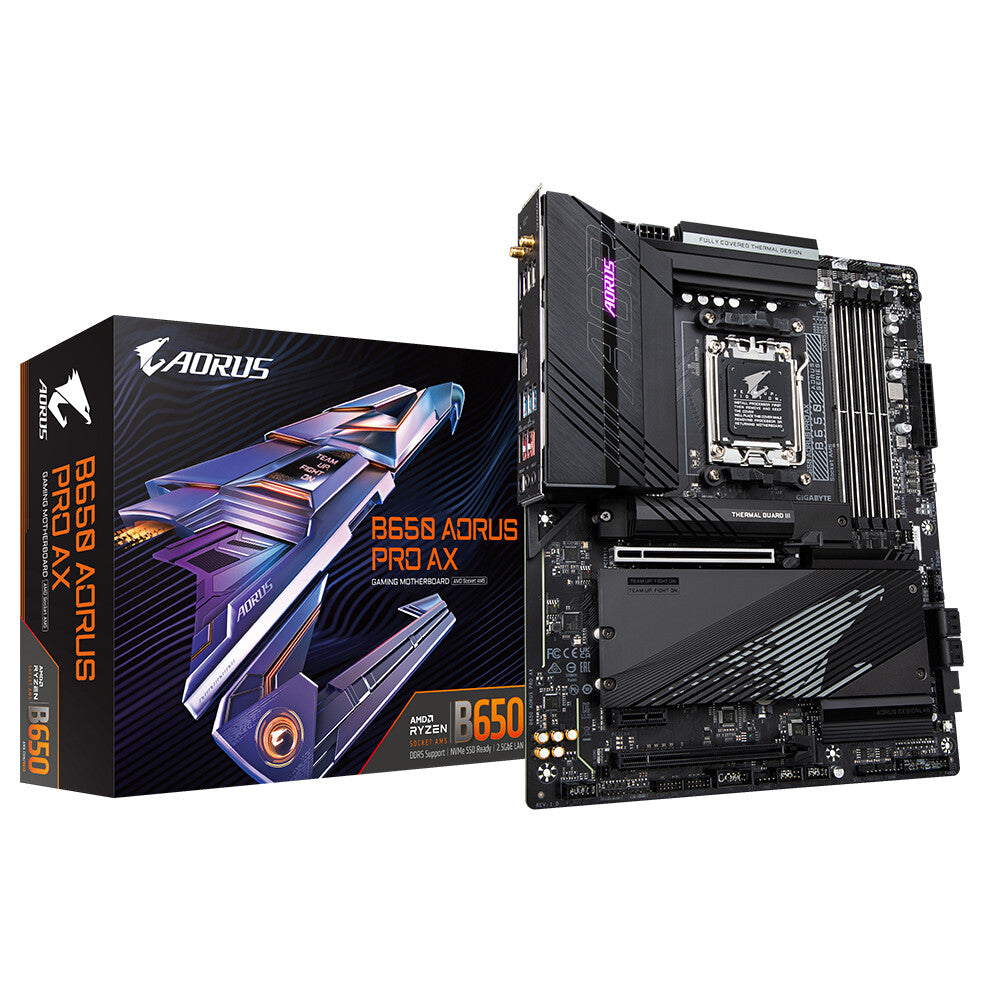 Gigabyte B650 AORUS PRO AX ATX motherboard - AMD B650 Socket AM5