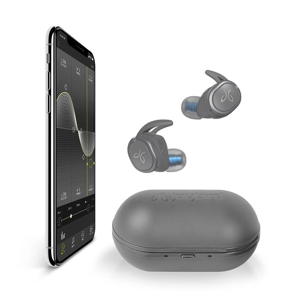 JayBird RUN XT True Wireless Headphones Headset In-ear Calls/Music Bluetooth Grey