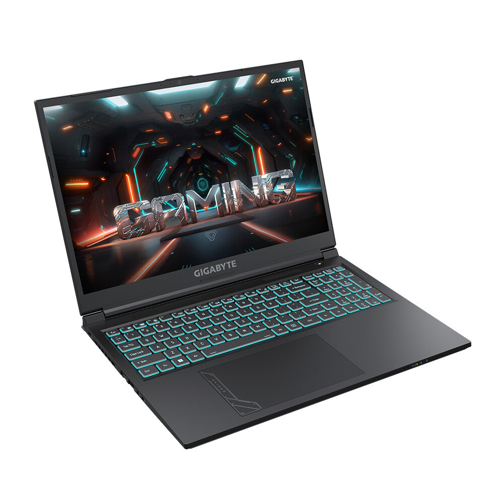 Gigabyte G6 KF-H3DE854SD Laptop - 40.6 cm (16&quot;) - Intel® Core™ i7-13620H - 16 GB DDR5-SDRAM - 1 TB SSD - NVIDIA GeForce RTX 4060 - Wi-Fi 6E - Windows 11 Home - Black