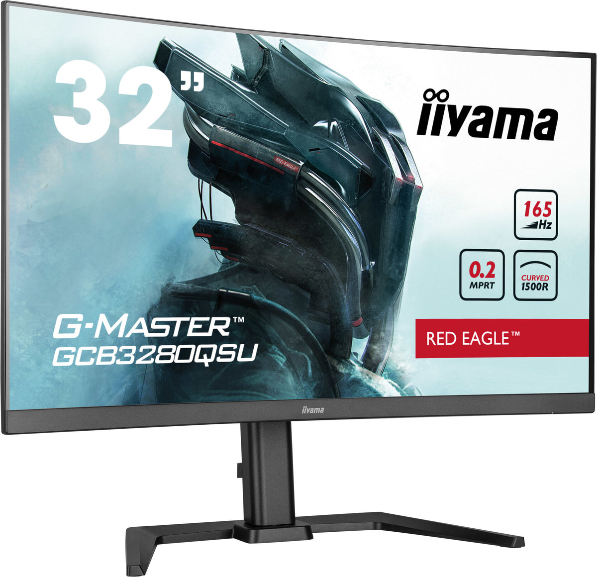 iiyama G-MASTER GCB3280QSU-B1 - 80 cm (31.5&quot;) - 2560 x 1440 pixels LED Monitor