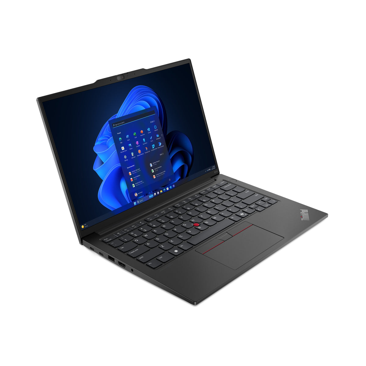 Lenovo ThinkPad E14 Laptop - 35.6 cm (14&quot;) - AMD Ryzen™ 5 7535HS - 16 GB DDR5-SDRAM - 256 GB SSD - Wi-Fi 6E - Windows 11 Pro - Black