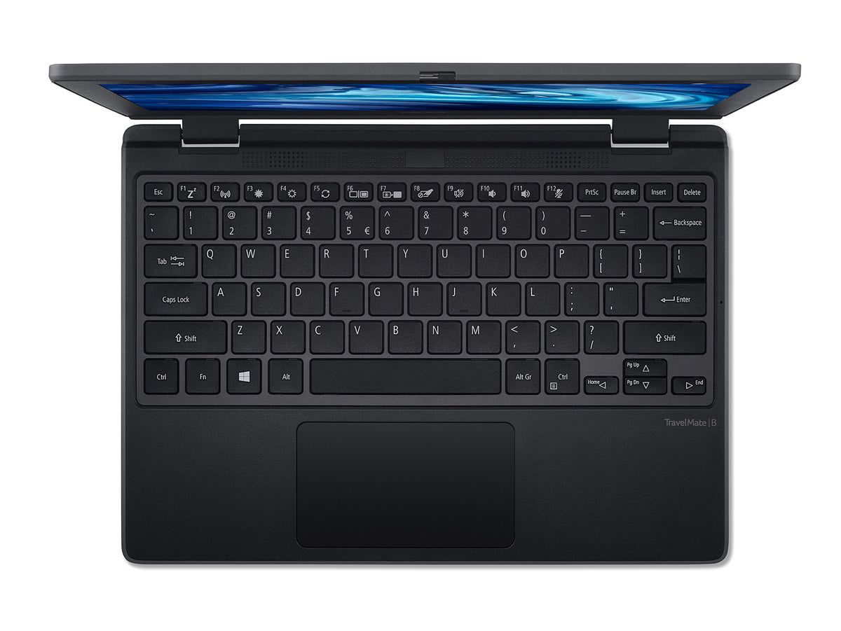 Acer TravelMate B3 Laptop - 29.5 cm (11.6&quot;) - Intel® Celeron® N4120 - 4 GB DDR4-SDRAM - 64 GB eMMC - Wi-Fi 5 - Windows 10 Pro Education - Black