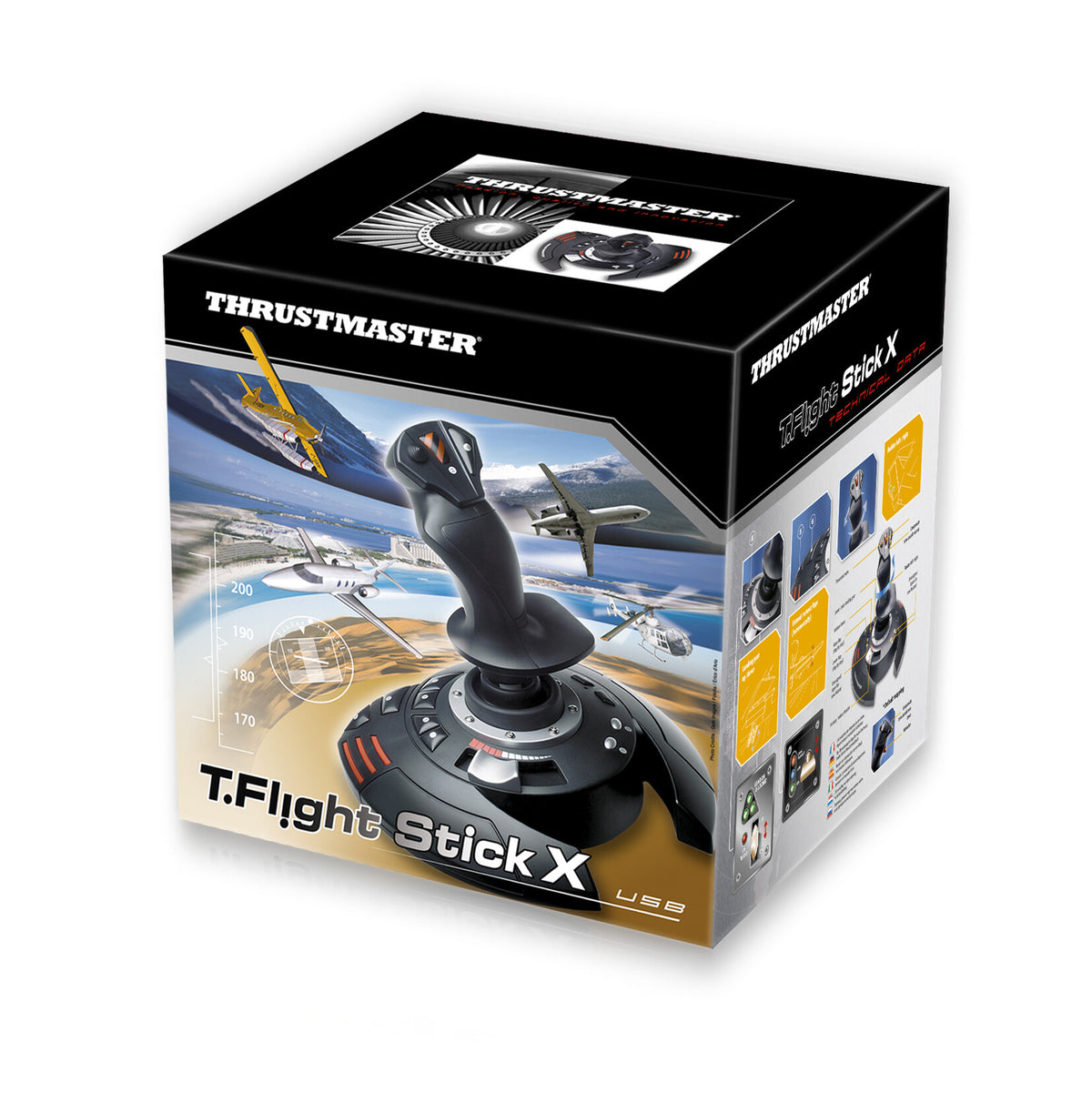 Thrustmaster T.Flight Stick X - USB Joystick Analogue for PC / PS3