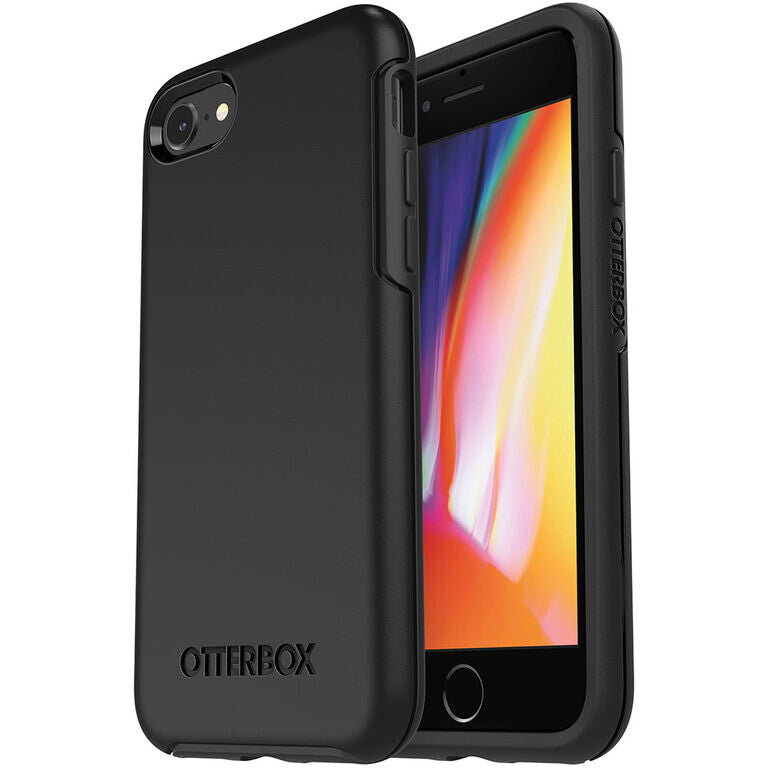 OtterBox Symmetry Series for Apple iPhone SE (2nd gen)/8/7 in black