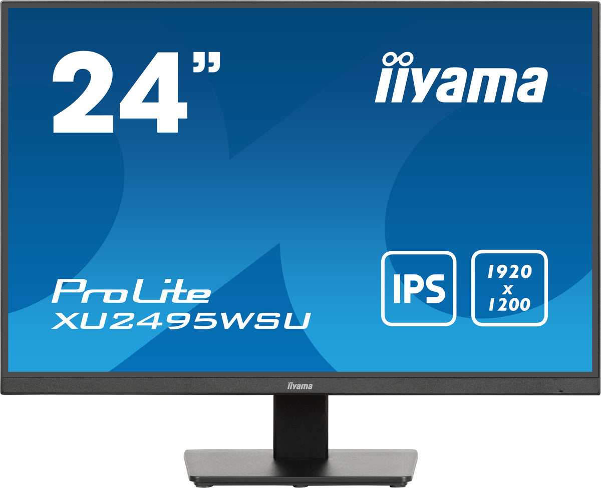 iiyama ProLite XU2495WSU-B7 - 61 cm (24&quot;) - 1920 x 1200 pixels 4K UHD LED Monitor