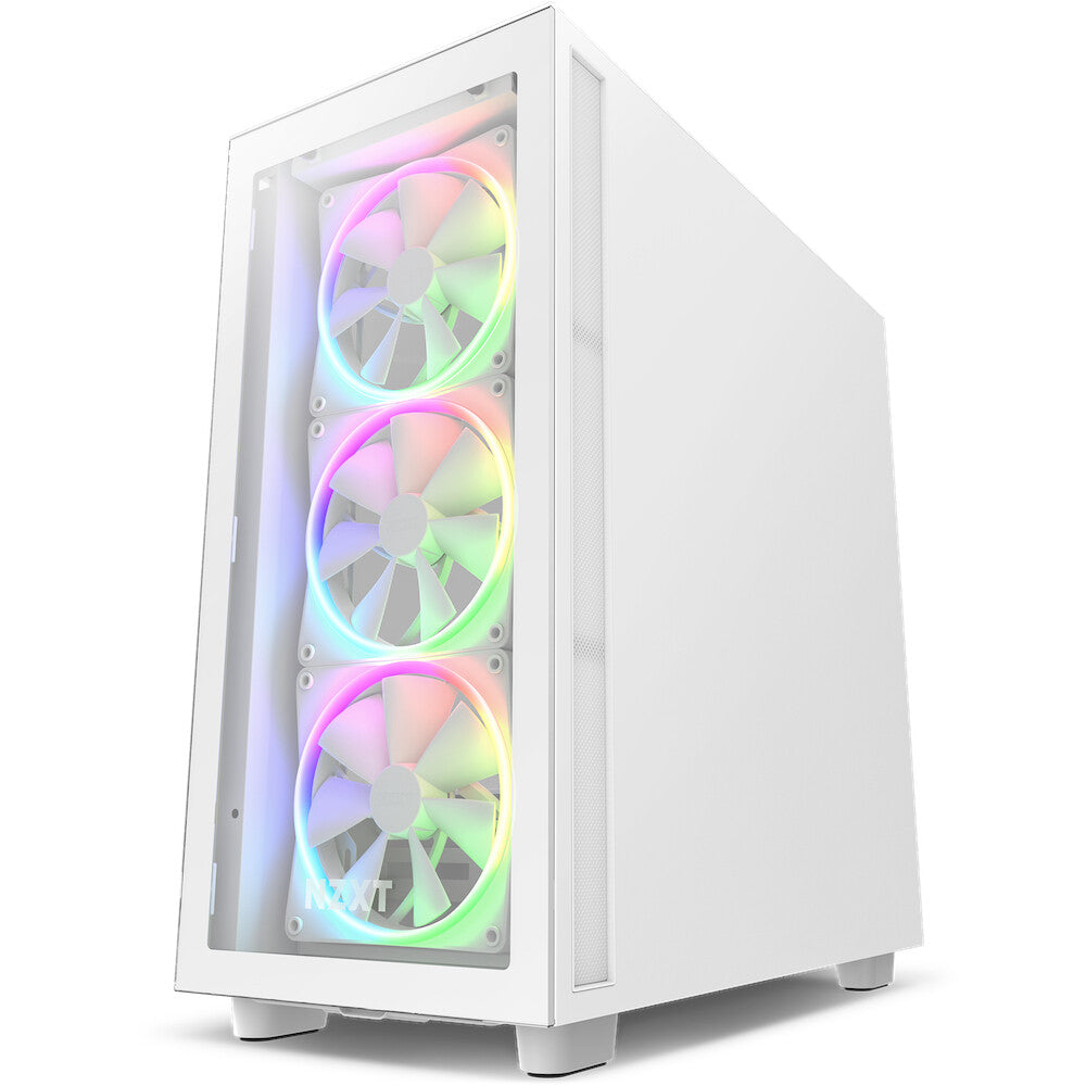 NZXT H7 Elite (2023) - ATX Mid Tower Case in White