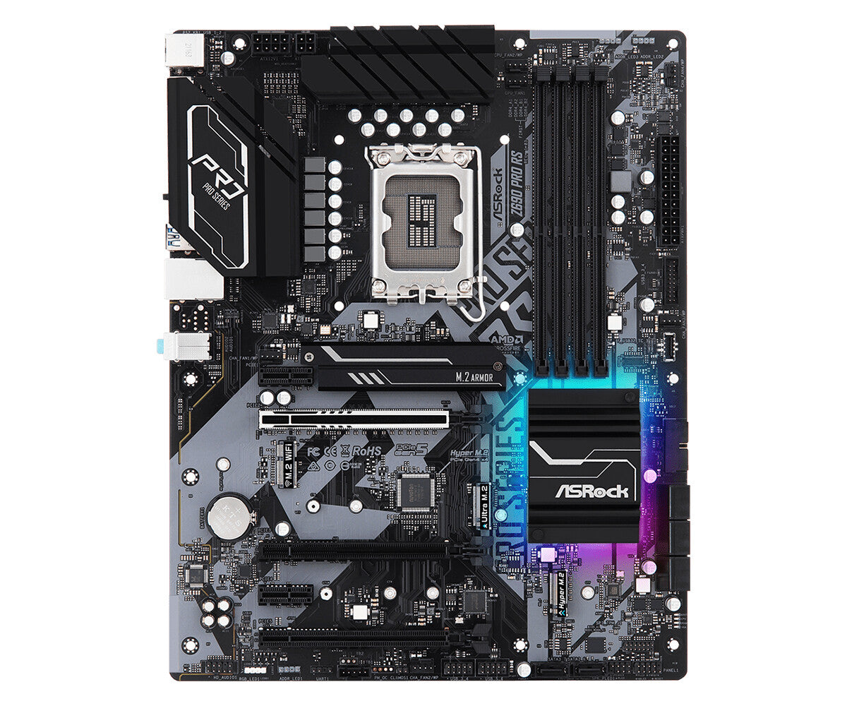 Asrock Z690 PRO RS ATX motherboard - Intel Z690 LGA 1700