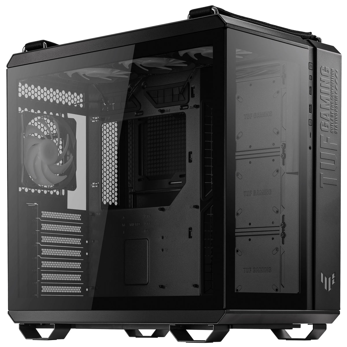 Asus TUF Gaming GT502 Plus - ATX Mid Tower Case in Black