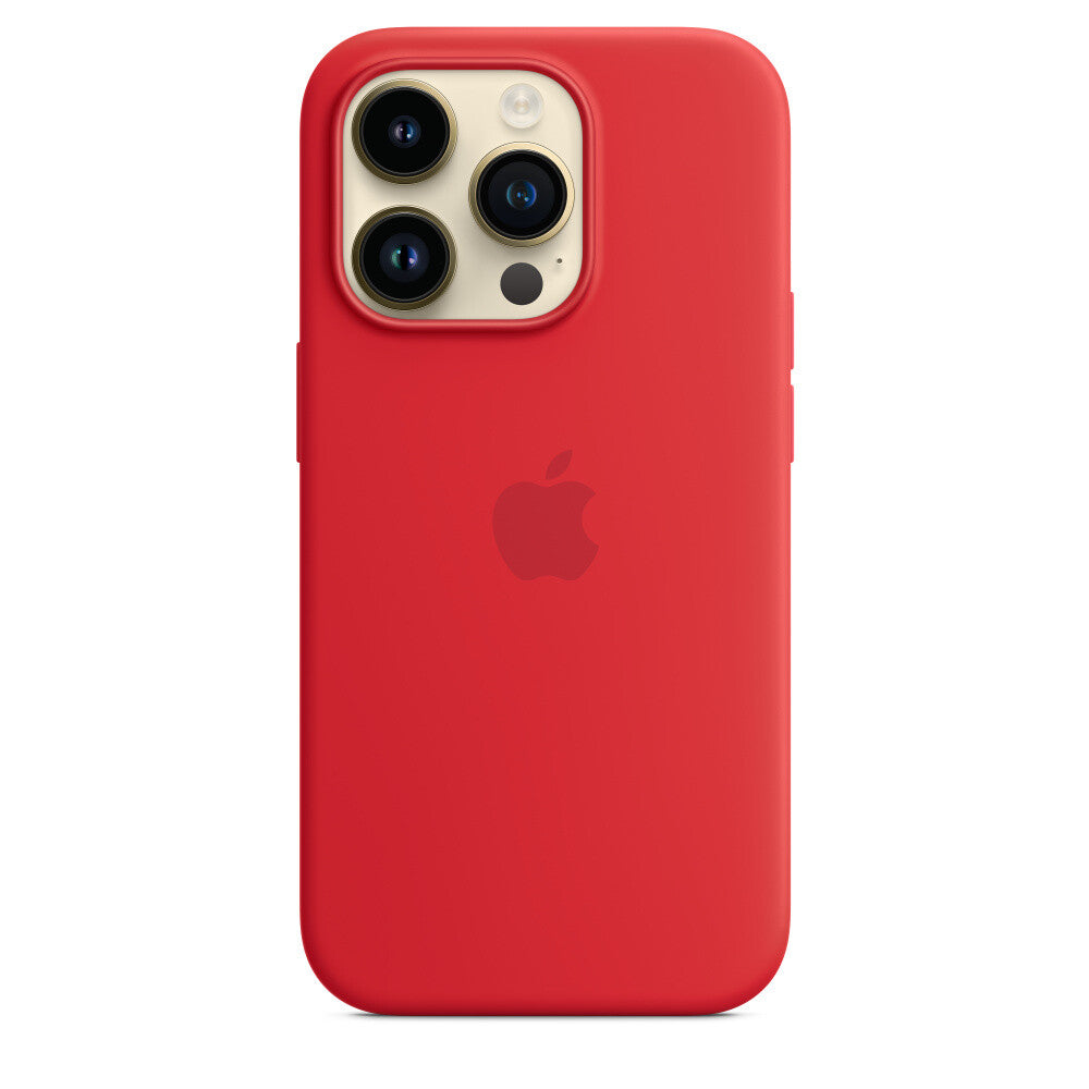 Apple MPTG3ZM/A - Silicone Case with MagSafe for iPhone 14 Pro in (PRODUCT)RED