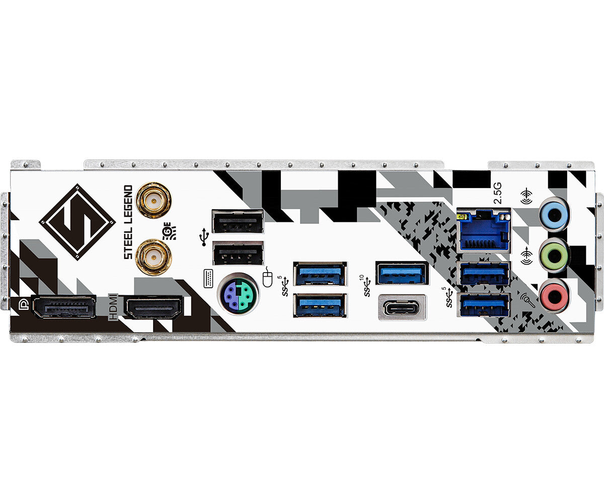 Asrock B760M Steel Legend WiFi micro ATX motherboard - Intel B760 LGA 1700