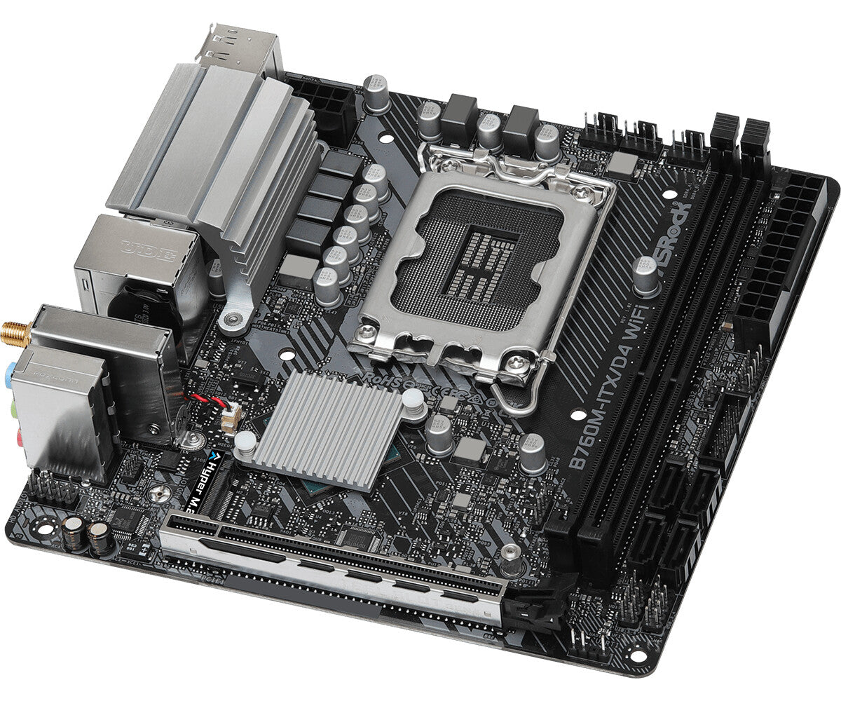 Asrock B760M-ITX/D4 WiFi mini ITX motherboard - Intel B760 LGA 1700