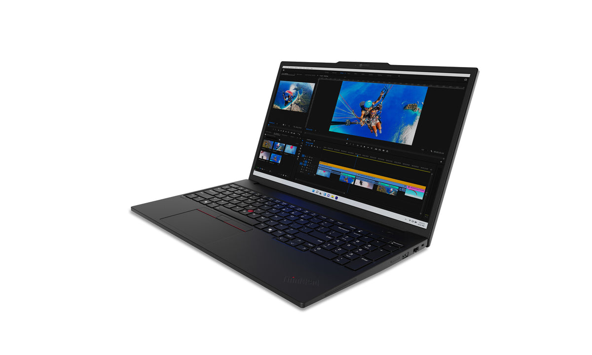 Lenovo ThinkPad P16s (Gen 3) Laptop - 40.6 cm (16&quot;) - Intel Core Ultra 7 155H - 16 GB DDR5-SDRAM - 512 GB SSD - NVIDIA RTX 500 Ada - Wi-Fi 6E - Windows 11 Pro - Black