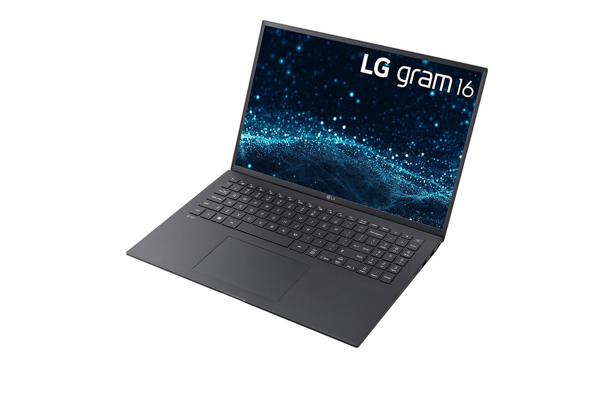 LG Gram 16ZB90R Laptop - 40.6 cm (16&quot;) - Intel® Core™ i7-1360P - 16 GB LPDDR4x-SDRAM - 512 GB SSD - Wi-Fi 6E - Windows 11 Pro - Black