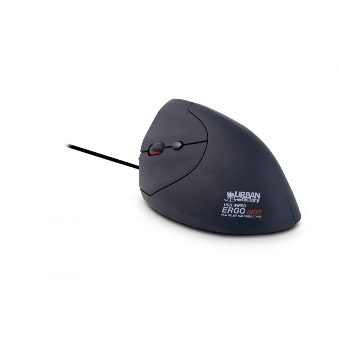 Urban Factory ERGO Next  Left-hand USB Type-A Optical mouse - 3,600 DPI