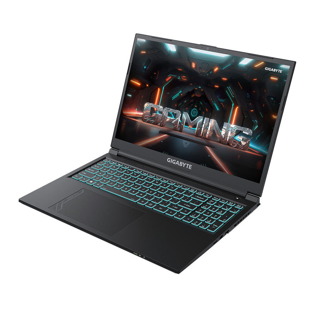 Gigabyte G6 KF-H3DE854SD Laptop - 40.6 cm (16&quot;) - Intel® Core™ i7-13620H - 16 GB DDR5-SDRAM - 1 TB SSD - NVIDIA GeForce RTX 4060 - Wi-Fi 6E - Windows 11 Home - Black