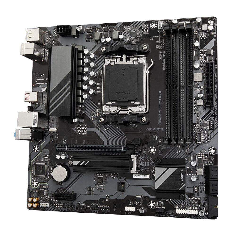 Gigabyte A620M GAMING X Micro ATX motherboard - AMD A620 Socket AM5