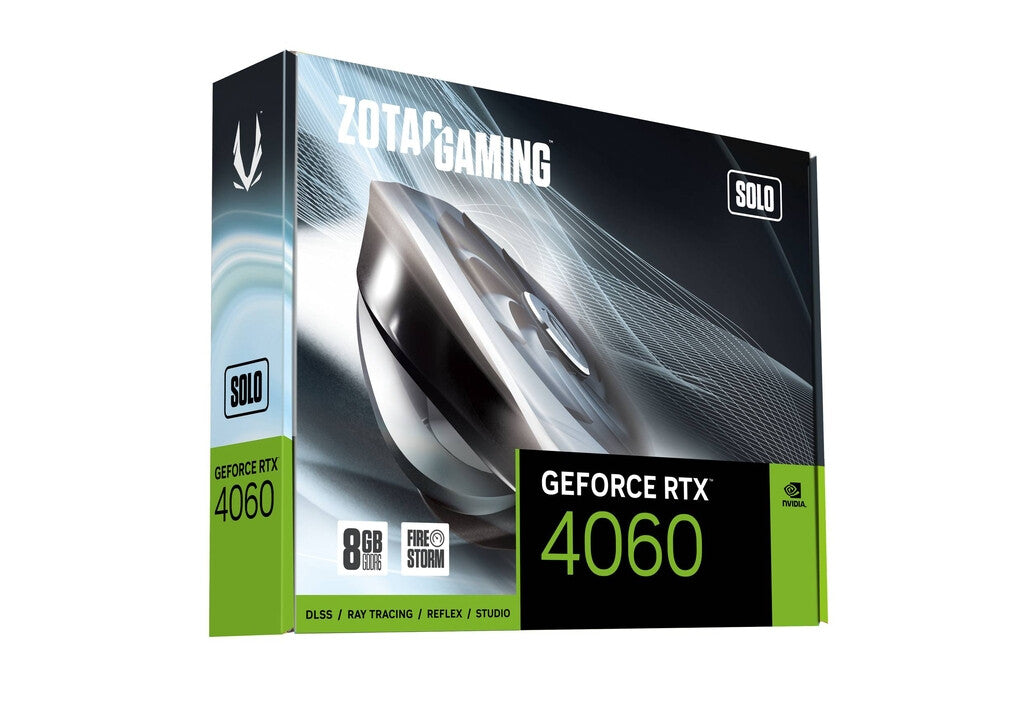 Zotac GAMING SOLO - NVIDIA 8 GB GDDR6 GeForce RTX­ 4060 graphics card