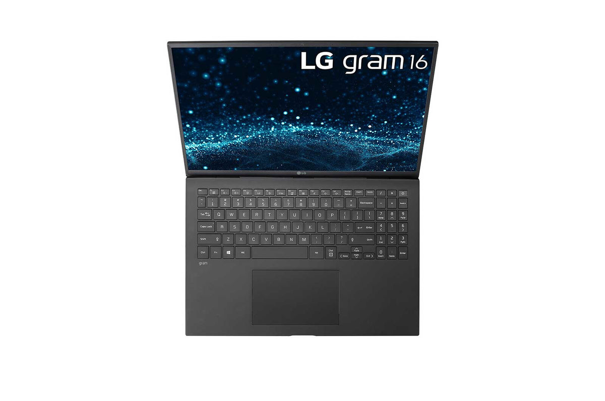 LG Gram 16ZB90R Laptop - 40.6 cm (16&quot;) - Intel® Core™ i7-1360P - 16 GB LPDDR4x-SDRAM - 512 GB SSD - Wi-Fi 6E - Windows 11 Pro - Black