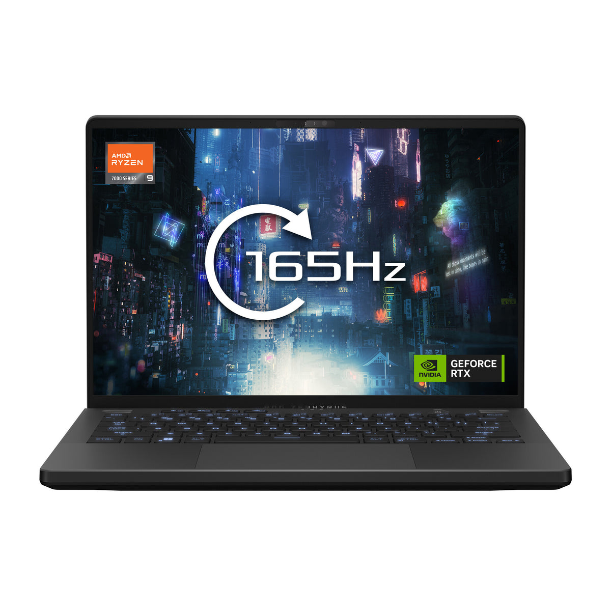 ASUS ROG Zephyrus G14 Laptop - 35.6 cm (14&quot;) - AMD Ryzen™ 9 7940HS - 32 GB DDR5-SDRAM - 1 TB SSD - NVIDIA GeForce RTX 4080 - Wi-Fi 6E - Windows 11 Home - Grey