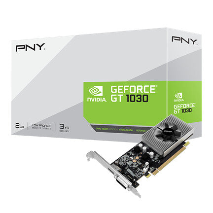 PNY - NVIDIA 2 GB GDDR5 GeForce GT 1030 graphics card