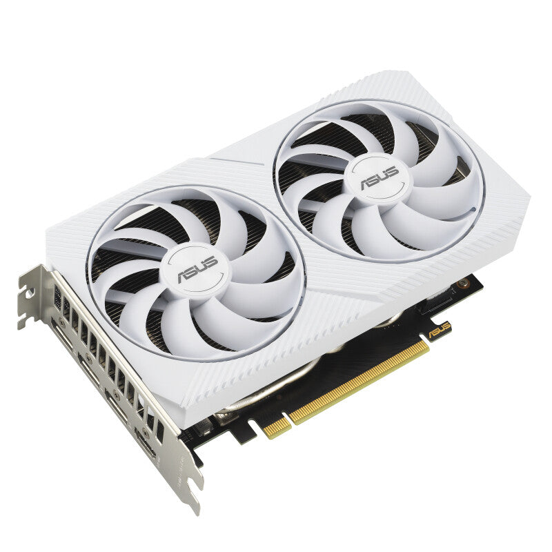 ASUS Dual OC White - NVIDIA 8 GB GDDR6 GeForce RTX 3060 graphics card